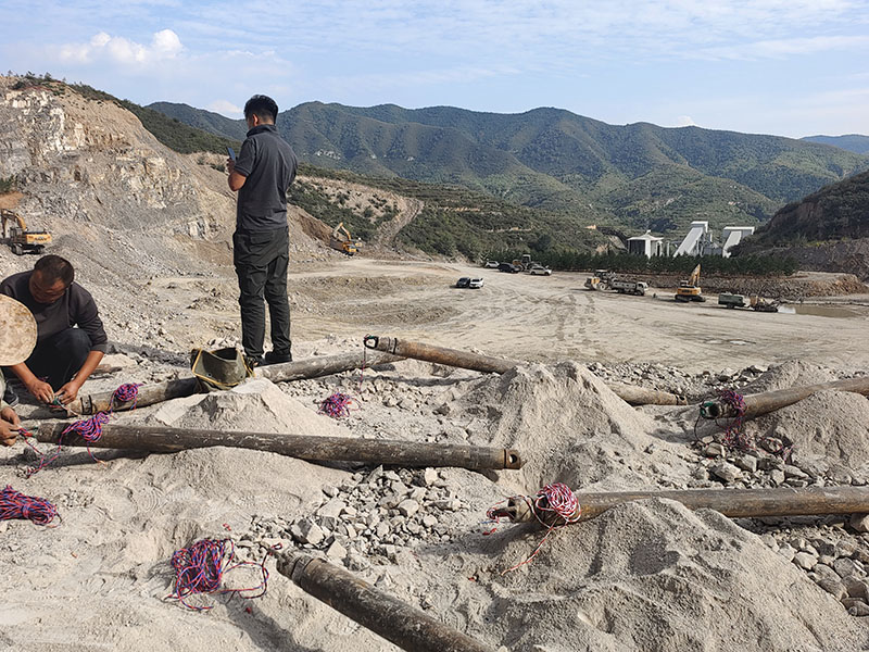 四川乐山二氧化碳气体爆破矿山开采